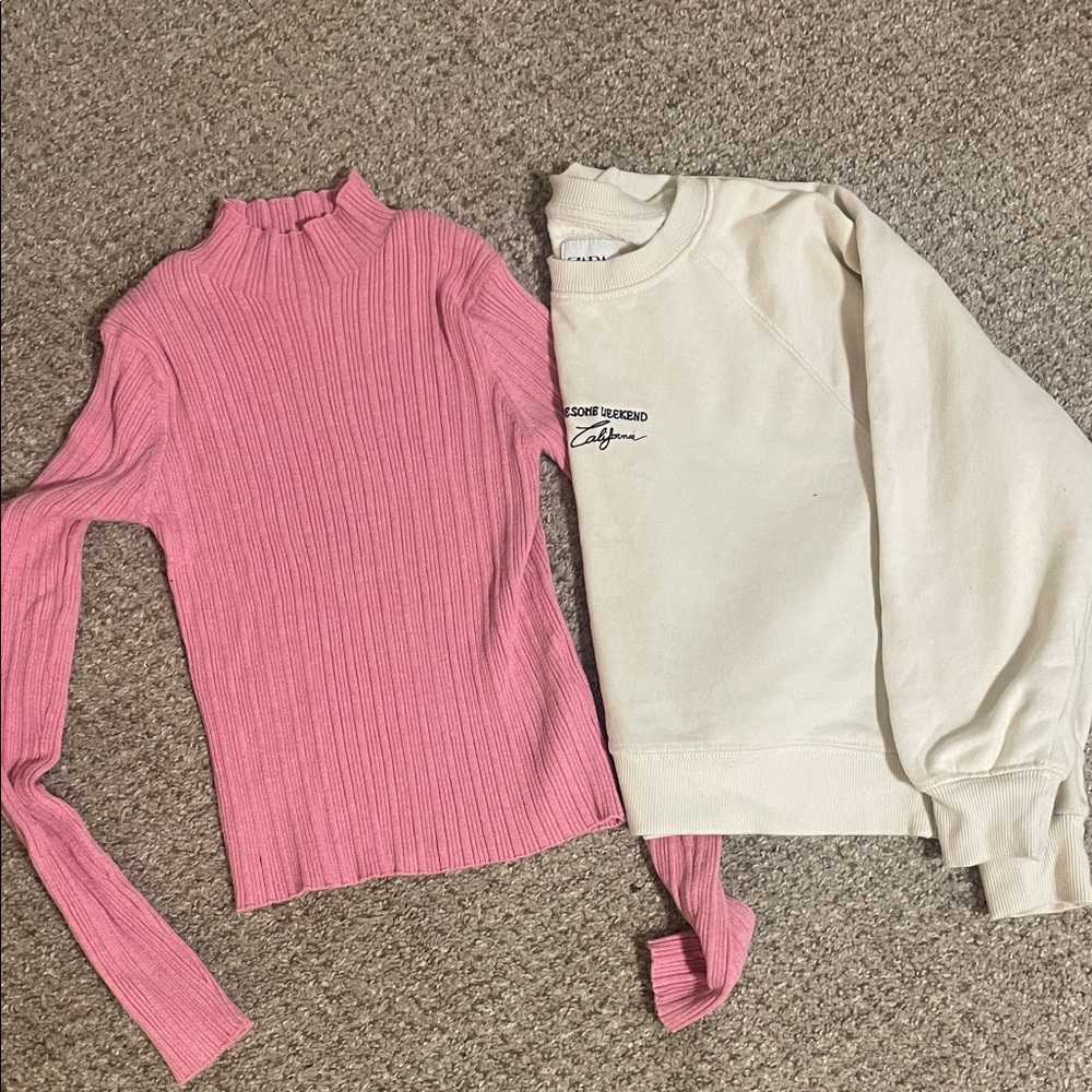 Set of Zara winter tops size 11